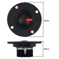 Tweeter Speaker 6 Ohm 30W Hifi Soft Dome Silk Film Treble Loudspeaker Neodymium Toothed Heat Sink 2Pcs. 
