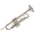 SUZUKI Silver Plated Musical Trumpet Bb Pitch Silver With Case Mouthpiece Nicely Tuned Instrument For Beginner Student Professional. 
