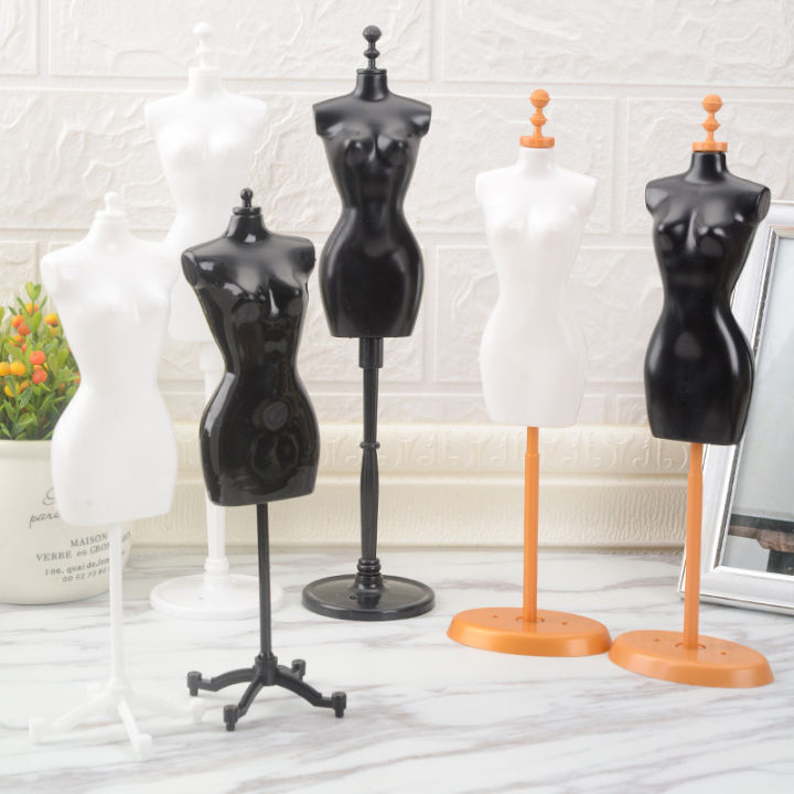 %E3%80%90Footprint%E3%80%91%20Bview%20Art%2027.5CM%20High%20White%20Black%20Model%20Rack%20Mannequin%20Hanger,%20Plastic%20Doll%20Mannequin%20Display%20Stand%20-%20Image%202