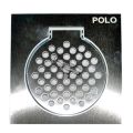 Polo Gully Cover 6'' x 6'' Floor Drain Strainer Bathroom Stainless Steel. 