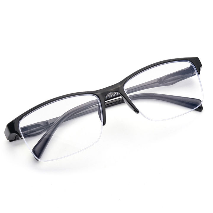 SAKURA Ahora Half Frame Reading Glasses For Men Women Presbyopia Eyeglasses With Diopters +0.75+1.0+1.25+1.5+1.75+2.0+2.25+2.5+2.75+3.0
