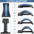 Back Stretcher, Lumbar Back Pain Relief Device, Spine Board, Back Cracker, Multi-Level Back Massager Lumbar, Pain Relief for Herniated Disc, Sciatica, Scoliosis, Lower and Upper Back Stretcher Support. 