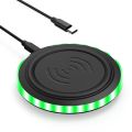 15W Wireless Charger For Samsung Galaxy S23 Ultra S22+ S21 S20 FE S10 S9 S8, Wireless Charger Pad Phone Charging Station Durable. 