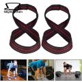 Powerlifting Wrist Wraps Anti-slip Figure 8 Lifting Straps for Men Women Improve Grip for Weightlifting Powerlifting Strength Training at Home Gym Weight Lifting Straps. 