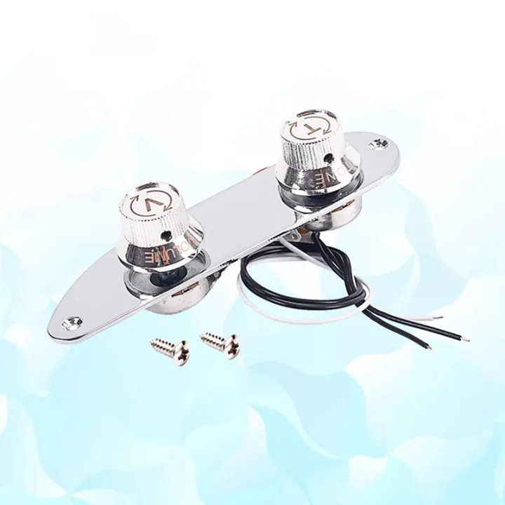 Chrome%20Control%20Plate%20For%20Genuine%20Fender%2051%20P%20Bass%20Guitar%20-%20Image%205