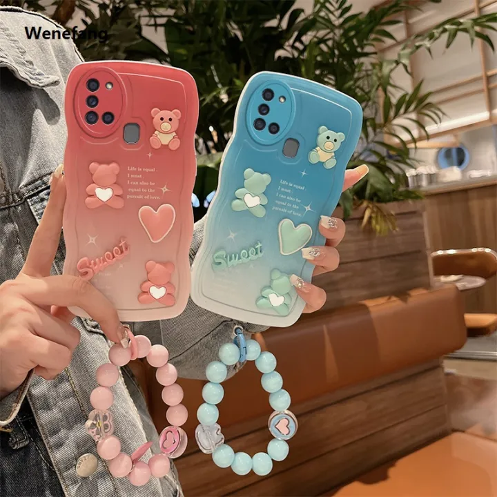 Wenefang%20New%203D%20Fashion%20Cute%20Bear%20Cartoon%20Soft%20Silicone%20Phone%20Case%20On%20For%20Samsung%20Galaxy%20A21s%20A%2021s%20Hand%20Strap%20Bracelet%20Back%20Cover%20Galaxy21s%20-%20Image%202