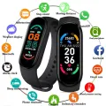 FREE SHIPPING - M6 Smart Band Call Reminder Messages Push Notification Smartwatch Tracker Sports Fitness Bracelet Smart Watch For Android iOS Mobile Phone Unisex (Features M4 116 Plus D13 Y68 D20) 130127922 Styles_LK Online. 