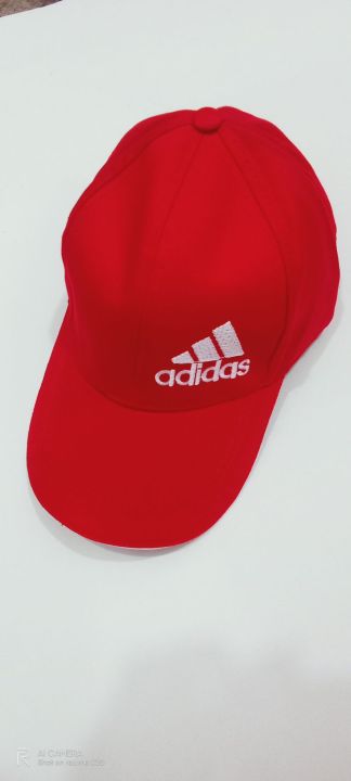 ajestable%20red%20adidas%20quality%20logo%20cap%20-%20Image%203