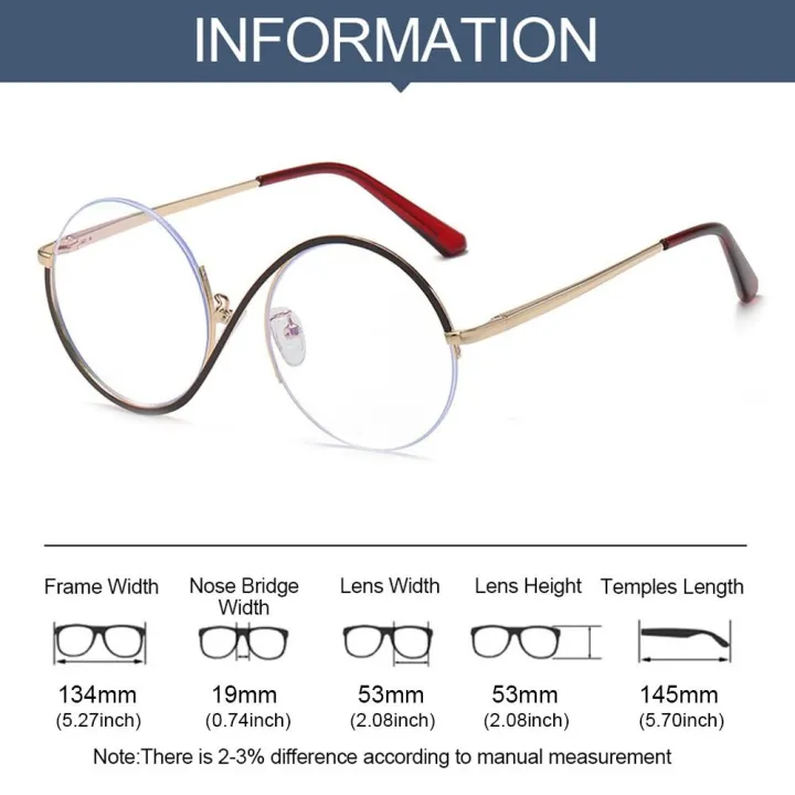 1PC%20Round%20Semi-Rimless%20S%20Shape%20Glasses%20Women%20Eyeglasses%20Big%20Frame%20Clear%20Lens%20Optical%20Eyewear%20Men%20Vintage%20Anti-Blue%20Light%20Glasses%20-%20Image%206