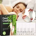 10pcs Bamboo Vinegar Foot Pads - Deep Cleansing,Foot Care Solution for Soft and Smooth Feet - Adhesive Sheets for Easy Use. 