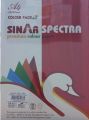 Colour A4 Sheets 100 Sheets Sinar Spectra High Quality Colour A4 Sheets Pack of 100 Coloured A4 Sheets Mix of 10 Colours. 