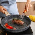 Stainless Steel Fish Spatula Turner, Wood Handle Fish Spatula, Slotted Turner, Kitchen Metal Spatula for Flipping Frying. 