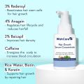WishCare Hair Growth Serum Concentrate - 3% Redensyl, 4% Anagain, 2% Baicapil, Caffeine, Biotin, Plant Keratin & Rice Water - Hair Growth Serum for Men & Women JEZ. 