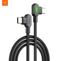 Mcdodo 60W Type C Cable For Xiaomi Huawei Samsung USBC PD 3A Fast Charging Data Sync Bend Cord Android Mobile Phone Charger Line. 
