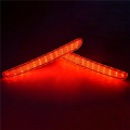 OYPFXMI Car LED Rear Bumper Light Rear Fog Lamp Parking Warning Light Reflector Taillights for NBOX 2023-2024. 