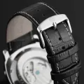2016 New Watches Automatic Watch Mechanism Luminous Hands Day Square Watch Wristwatch+Gift Box Free Ship. 
