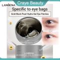 【LANBENA】【Malaysia Ready Stock】Collagen Gold Black Pearl Hydra Gel Eye Mask Patch Anti Wrinkle Remove Fine Line (60 pcs)(FROM MALAYSIA). 