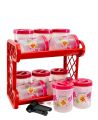 Kitchen Storage 550ml 12 pcs Bottle and Rack. 