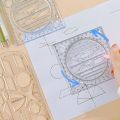 Ellipse Angle Geometric Drawing Template Circle Maker Drawing Ruler Multifunctional Drawing Ruler. 