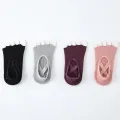 Women Bandage Yoga Socks Non-Slip Silicone Cotton Sports Fitness Dance Ballet Gym Workout Slipper with Grips Pilates Socks. 