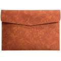 School Office Supplies Professional File Folder Filing Products Fashion Briefcase A4 Leather File Folder. 