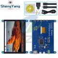5 Inch Portable Monitor HDMI 800 x 480 Capacitive Touch Screen LCD Display For Raspberry Pi 4 3B+/ PC/Banana Pi / ESP32. 