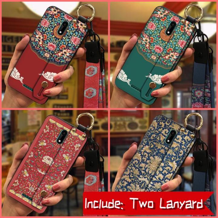 Soft case Phone Holder Phone Case For Wiko Sunny5 Shockproof Back Cover Anti-knock Chinese style Fashion Design Durable