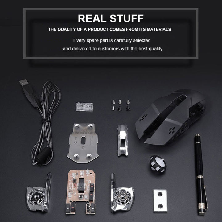 BAJEAL%20G8%20Gaming%20Mouse%20DPI%20Adjustable%20LED%20RGB%20Wired%20USB%203200DPI%20Mouse%20-%20Image%205