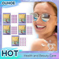 UV Detection Stickers for Sunscreen Solar Sun Protection Self-Adhesive Facial Sunblock Reminder Body Kids Adult Sunny Test Patch. 