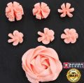2D Rose Flower Cream Piping Nozzles Large Size Stainless Steel Cupcake Nozzles Baking Decoration Pastry Tools. 