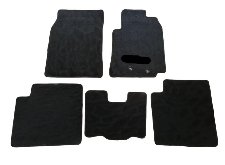 Honda Fit GP1 Original Type Velvet Carpets 5Pcs Full Carpet Set Black