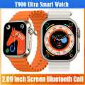 T900 Ultra Calling Smart Watch Heart Rate Monitor Bluetooth Call Multi Sport Mode Fitness Series 9 Smart Band Smartwatch for Mobile (Features T500 T55 i7 i8 HW67 Pro Max Plus T800 116) High-Five LK. 
