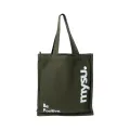 MYSU Heavy Duty Brown Eco Friendly Large Canvas Tote Bag with Zipper - 14.5 inches (L) * 3 inches (W) * 16 inches (H) - Holds up to 15kg. 