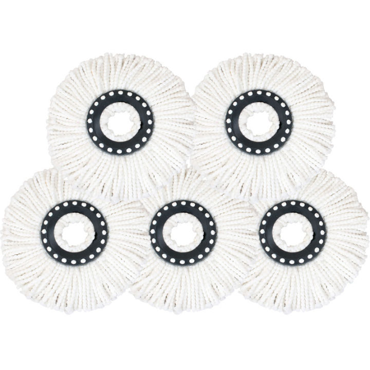 Tool Head Rag Rotating Round 16mm Mopping Head Microfiber Rag Mop Cloth Replacement ...