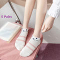 Women's Socks: Set of 5 Pairs - Soft and Durable Girls Socks for Boys and Girls. 