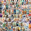 20/40pcs Bottle World Stickers Miniature Terrarium Stickers for Laptop Scrapbook Journal Kids Girls Boys Stickers. 