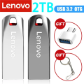 Lenovo USB 3.0 Flash Drive High Speed Pen Drive 2TB 1TB Usb 3. 0 Memory Stick 512gb Flash Pendrive Metal Memoria Usb Disk For PC. 