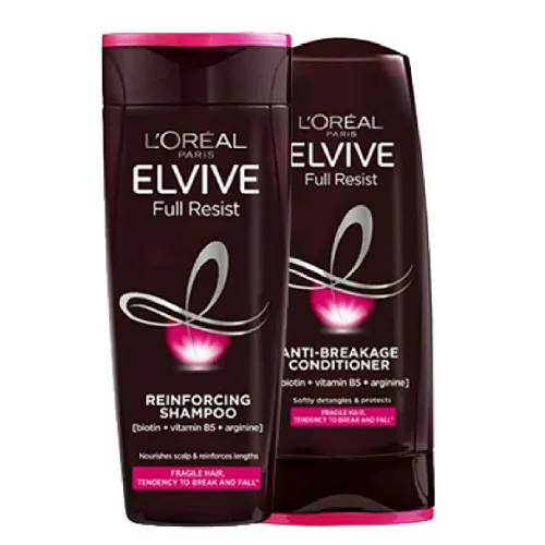 L’Oréal Paris Elvive Triple Resist Reinforcing Shampoo & Conditioner ( italy)