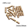 10Pcs Invisible Concealed Hinge Pure Copper Jewelry Box Wooden Case Folded Close Connector Hardware 15/20/25/30mm. 