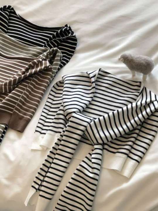 Black%20and%20white%20striped%20knitted%20shawl%20womens%20summer%20dress%20cardigan%20net%20infrared%20matching%20cloak%20air%20conditioning%20scarf%20top%20jacket%20-%20Image%203