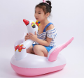 Kids Swim Ring Inflatable Cartoon Crown Swan Swim Pool Float Swimming Tube. 