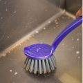 PLASTIC SINK BRUSH / DISH BRUSH / POT BRUSH  -  FEATHER BRAND. 