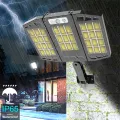 Auoyo Foldable COB Solar Light Outdoor Garden Decoration Smart Motion Sensor Waterproof Lighting Street Wall Lamps. 