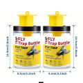Outdoor Hanging Fly Trap Bottles Reusable Fly Killer Trap Fruit Bee Fly Trap Killer Non-Toxic And Non-Hazardous B-1-17-800 L. 