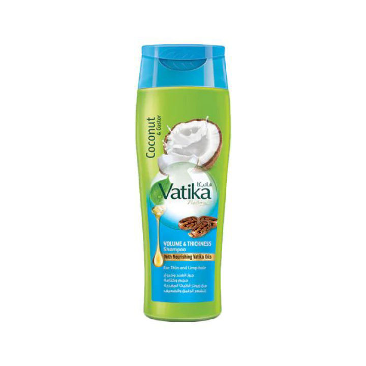 Vatika Shampoo Volume and Thickness 400ml - Coconut & Castor
