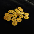 10-30Pcs Genshin Impact Mora Metal Zinc Alloy Gold Coins Game Coins Collection Coins Morax Cosplay Props Accessories. 