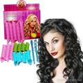 Multi Coloured Magic Leverag Hair Curlers for Spiral Curls. 