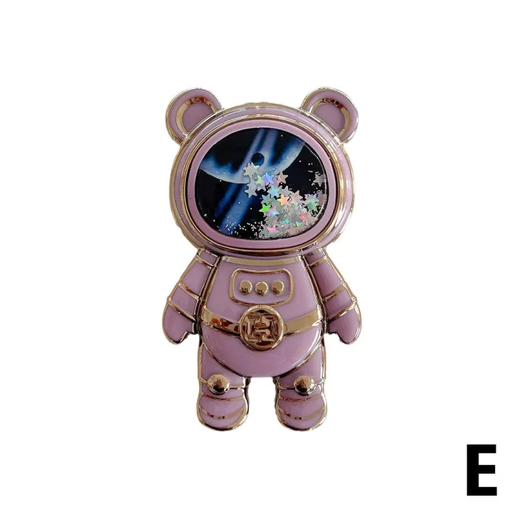 Shiny%20Glitter%20Quicksand%20Bear%20Phone%20Back%20Sticker%20Bracket%20Plating%20Holder%20Cute%20Astronaut%20Foot%20Stand%20Bracket%20Universial%20-%20Image%204