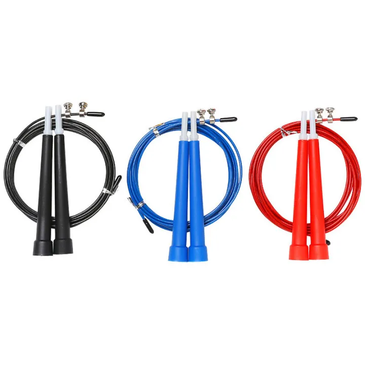 【The Timber Loft】3m Steel Wire Jump Skipping Ropes Length Adjustableno ...