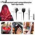Monja Hair Dye Coloring Kit Hair Dyeing Brush Hair Dyeing Bowl Coloring Comb Earcap Clips Dyeing Cape Hair styling Tool. 